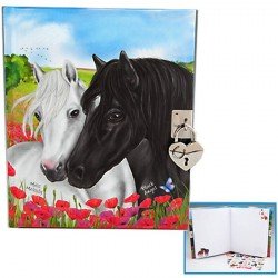 Journal intime Cheval Miss Mélody Coquelicots