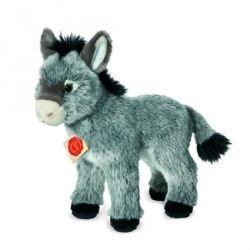 Grande Peluche Ane couché 50 cm