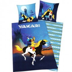Housse de couette Yakari au Clair de Lune