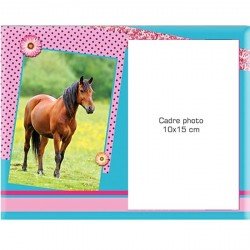 Cadre photo joli poney