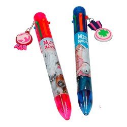 Lot 2 Stylos 6 couleurs cheval