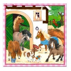 Puzzle géant La Ferme aux Chevaux 24 Pièces