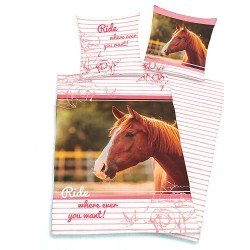 Housse de couette Cheval Ride