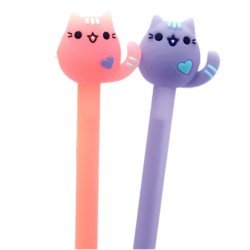 Ensemble de 2 stylos Chacidulés - orange et violet