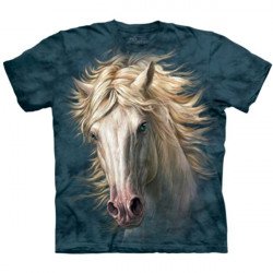 Tee shirt Portrait de Cheval - Taille S