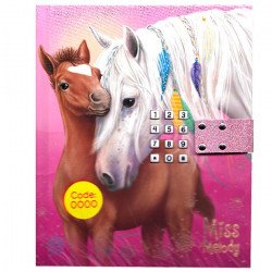 Journal intime Cheval avec code et musique