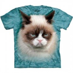 Tee shirt Chat Grumpy