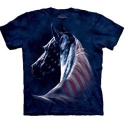 Tee shirt Portrait de Cheval US