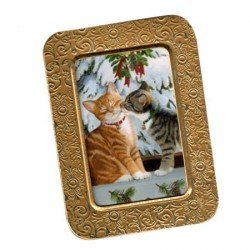 boite déco motif Chat avec 12 cartes