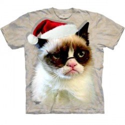 Tee shirt  Chat Holiday Grumpy