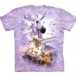 Tee shirt enfant Licornes-ciel