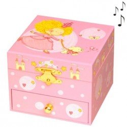 Boite à bijoux musicale Princesse et son chien