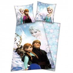 Parure de lit enfant La Reine des Neiges Flocon