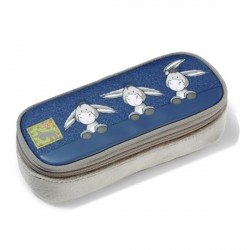 Trousse 3 petits ânes gris