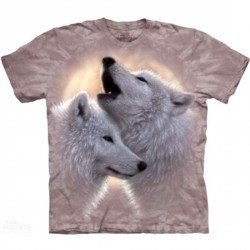 Tee shirt Loup -Chant d'amour