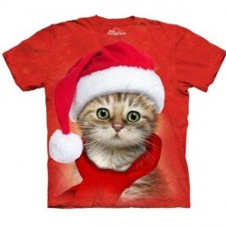 Tee shirt enfant Chat Noel