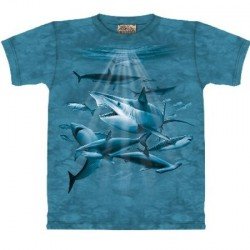 Tee shirt enfant Requins en chasse