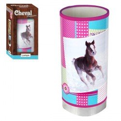 Lampe tube Cheval passion Girly