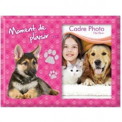 Cadre photo Chien - Moment de plaisir