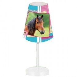 Lampe motif Cheval sur pied