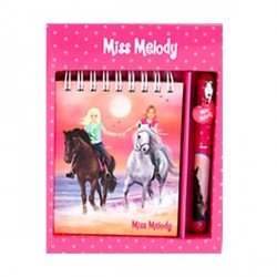 Carnet de notes et stylo Miss Melody
