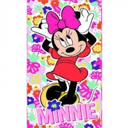 Serviette de plage Minnie en Vacances