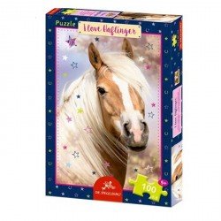 Puzzle Chevaux - Haflinger - 100 pièces