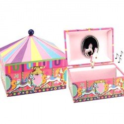 Boite à Bijoux Carrousel ourson